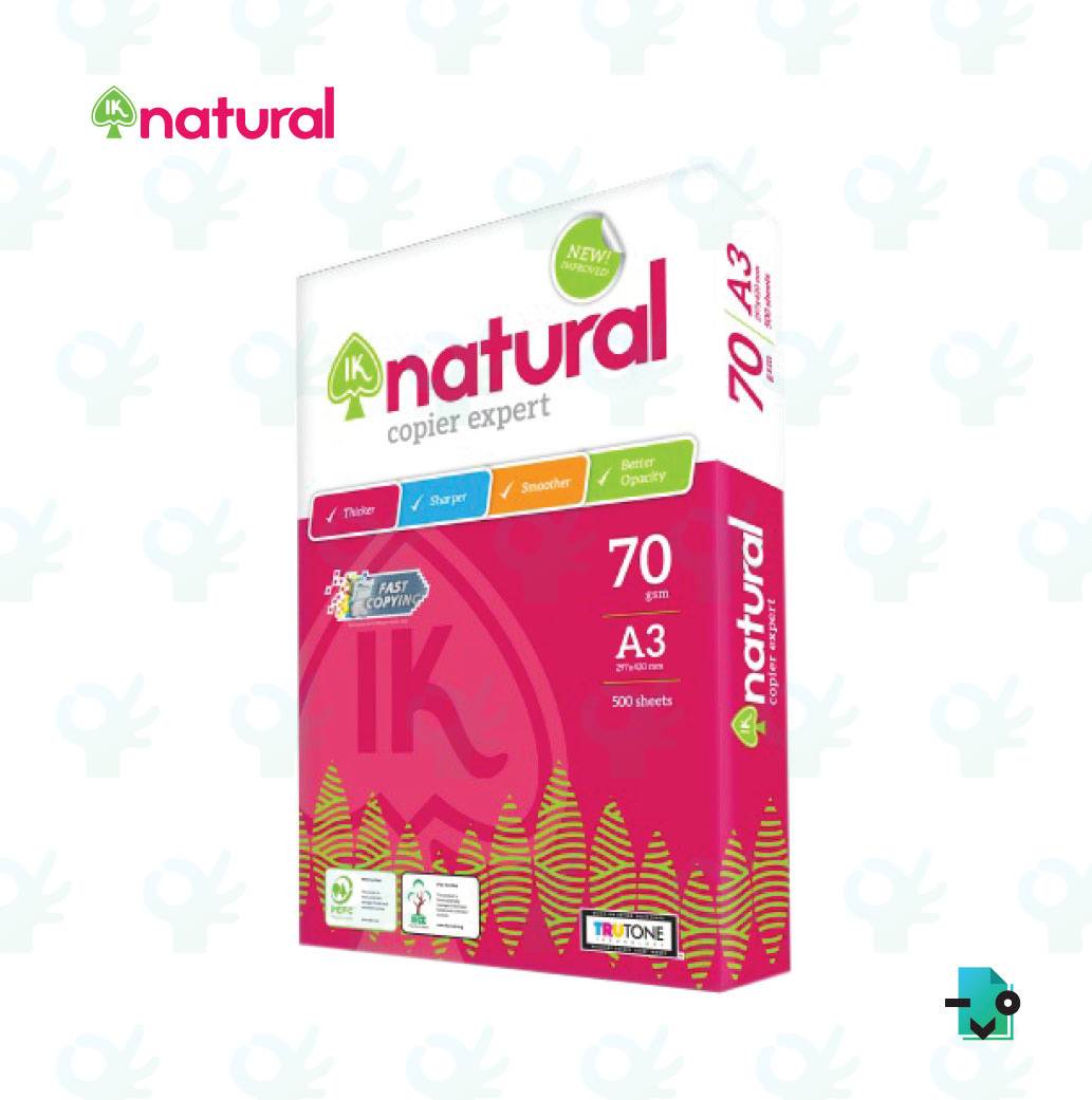 Ofiskita IK Natural A4 & A3 Paper 70GSM/80GSM